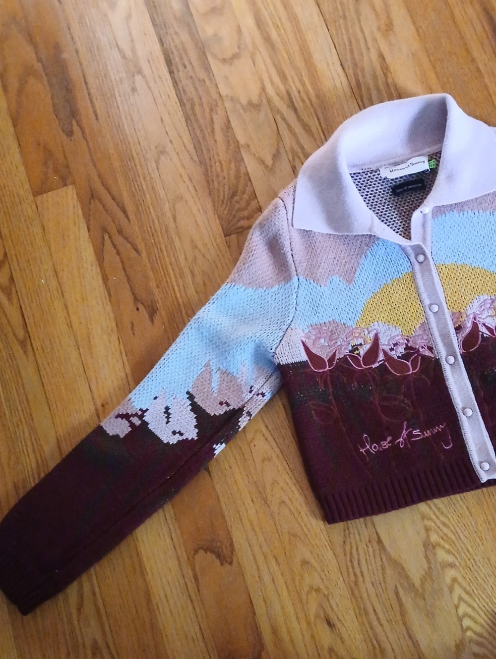 House of Sunny Garden of Eden Tripper Cardigan ■ Size 6 - Picture 8 of 13